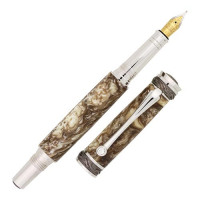 Majestic Junior fountain pen kit chrome & gun metal