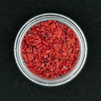 Opal inlay material 0-2 mm Ruby - 1 gram
