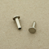 Nickel silver cutlery rivets 5/16" head & 1/2" long - 25 pack 