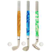 Desktop golf pen kit bundle