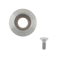 11 mm round negative rake carbide cutter by Kilian Tools