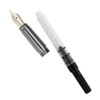 Fountain pen conversion kit for Manager rollerball pen kit - gun metal