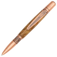 Norwester art nouveau ballpoint pen kit by Beaufort antique copper