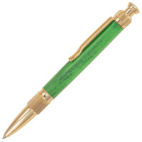 Notus click ballpoint pen kit by Beaufort gold