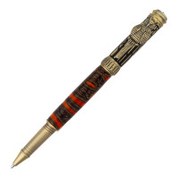 Owl rollerball pen kit antique brass by Woodturningz