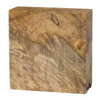 Stabilized Maple Burl ring blank spalted – product of Canada