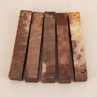 Red Mallee Burl pen blanks - 5 pack