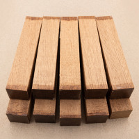 Sapele pen blanks 1" - 10 pack