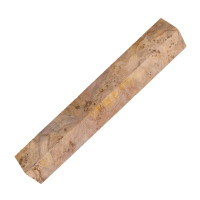 Stabilized maple burl pen blanks natural 5/8" - product of Canada