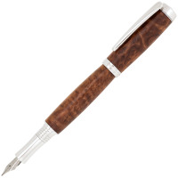 Wilfred fountain pen kit rhodium