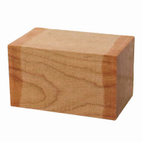 Yellow Birch bottle stopper blank - 1-1/2" x 1-1/2" x 2-1/2"